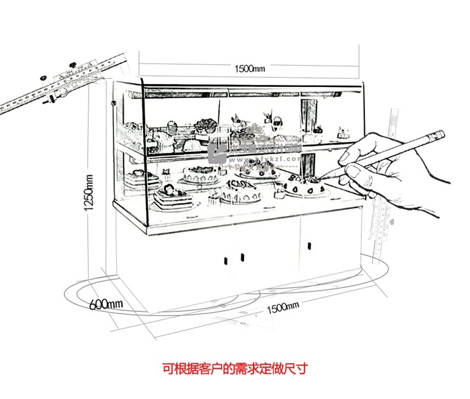 MB-BGA單邊面包柜